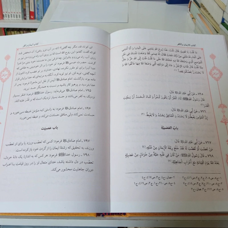 برگزیده از اصول کافی نویسنده محمد بن یعقوب کلینی ره محقق سید جواد رضوی