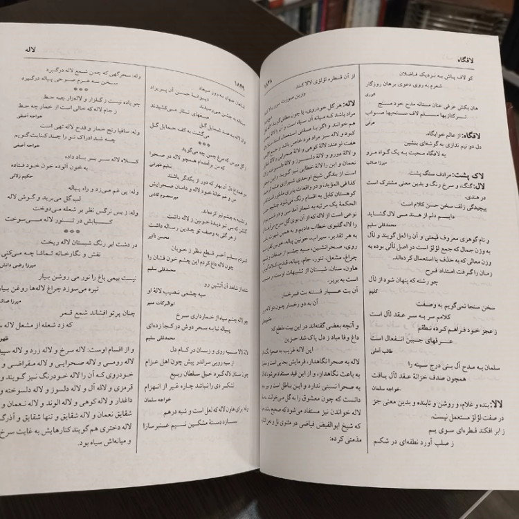 بهار عجم فرهنگ لغات، ترکیبات، کنایات و امثال فارسی (3جلدی) نویسنده لاله تیک چه بهار