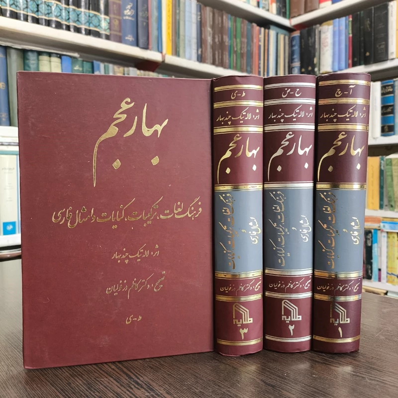بهار عجم فرهنگ لغات، ترکیبات، کنایات و امثال فارسی (3جلدی) نویسنده لاله تیک چه بهار