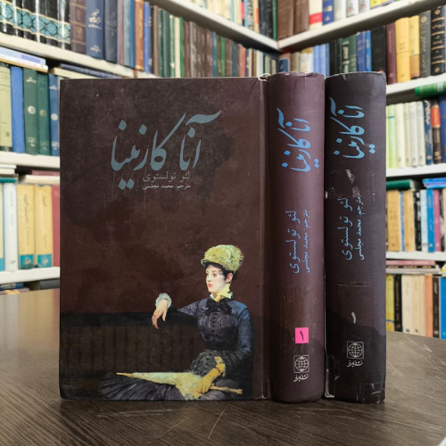 کتاب آناکارنینا نویسنده تولستوی 2جلدی