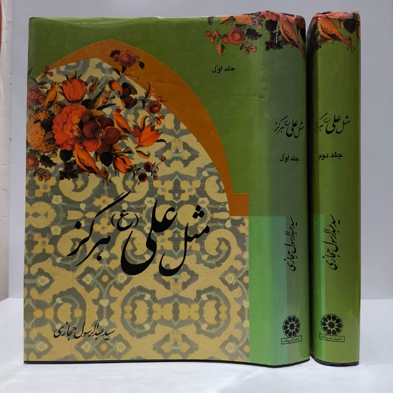 کتاب مثل علی (ع) هرگز سیدعبدالرسول حجازی 2جلدی