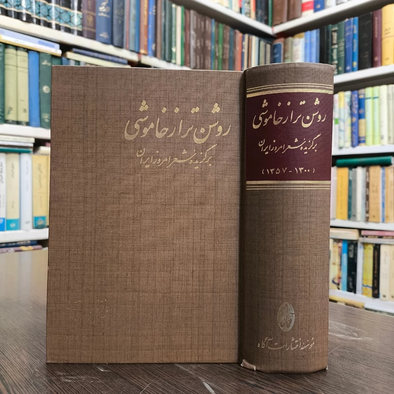 روشن تر از خاموشی برگزیده  شعر امروز ایران نویسنده مرتضی کاخی