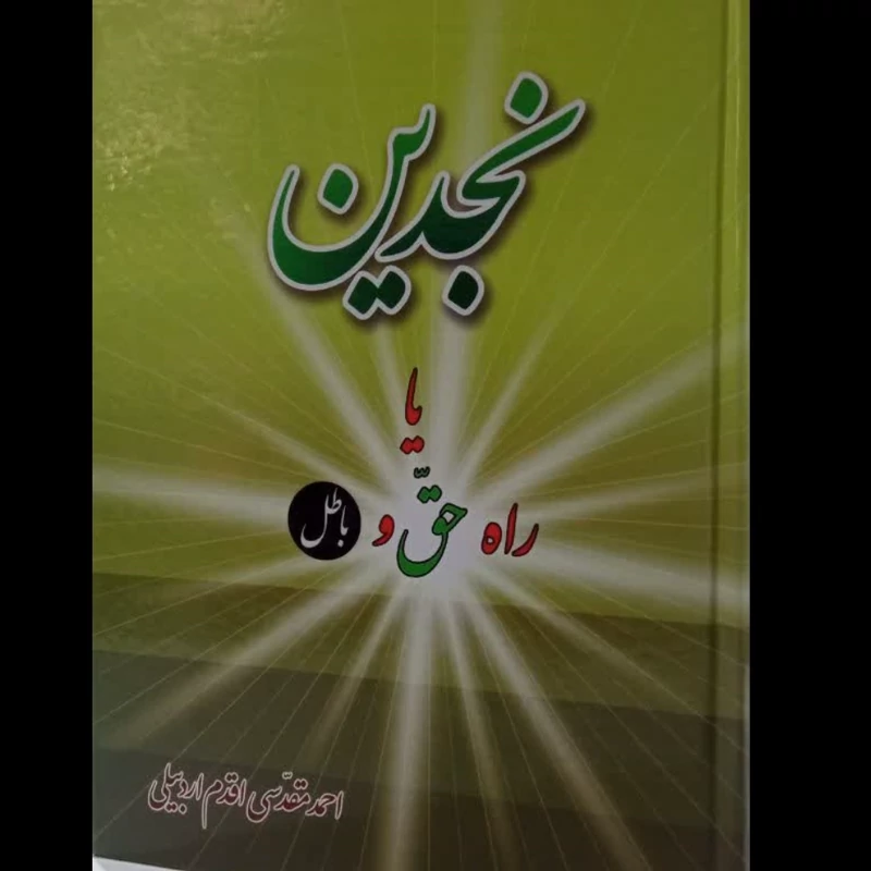 نجدین یا راه حق و باطل نویسنده احمد مقدسی اقدام اردبیلی