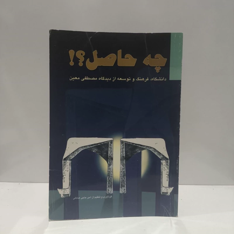 چه حاصل دانشگاه، فرهنگ و توسعه از دیدگاه مصطفی معین نویسنده امیر حاجی صادقی