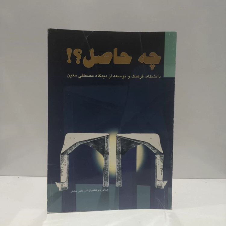 چه حاصل دانشگاه، فرهنگ و توسعه از دیدگاه مصطفی معین نویسنده امیر حاجی صادقی