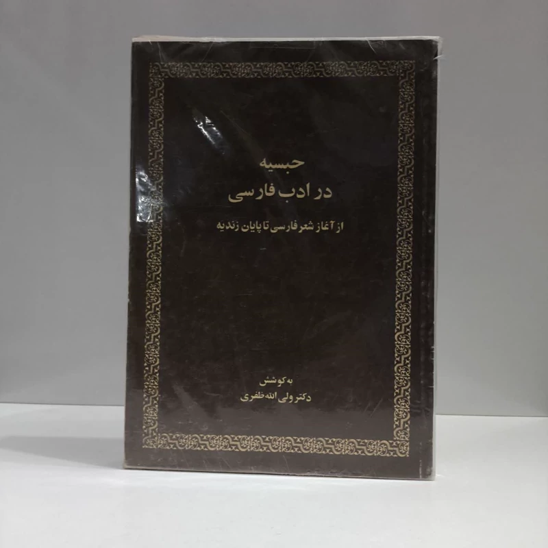 حبسیه در ادب فارسی از آغاز شعر پارسی تا پایان زندیه نویسنده ولی الله ظفری