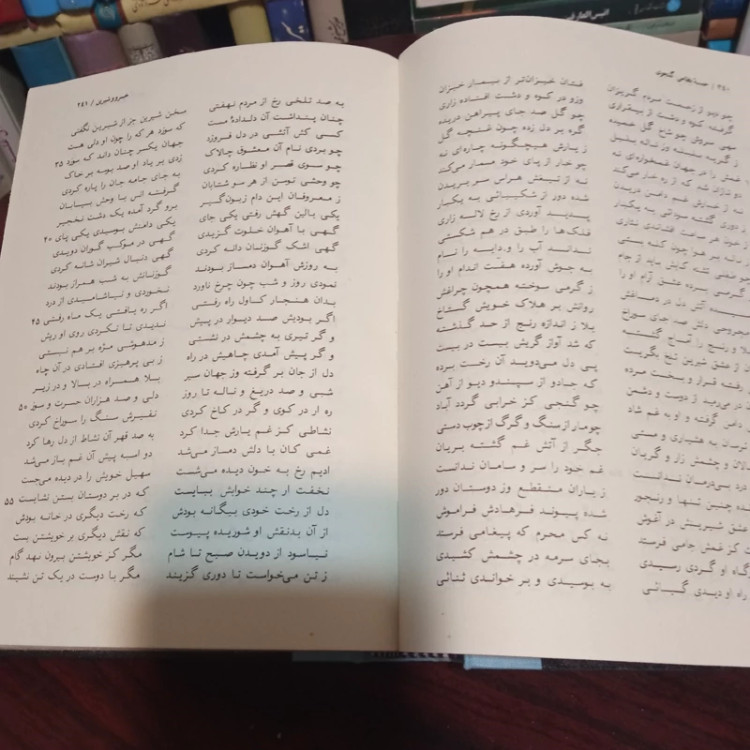 کتاب نظامی گنجوی با تصحیح وحید دستگردی 2جلدی