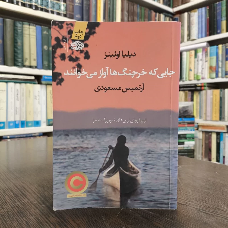 کتاب جایی که خرچنگ ها آواز می خوانند نویسنده دلیا اونز مترجم آرتیمس مسعودی