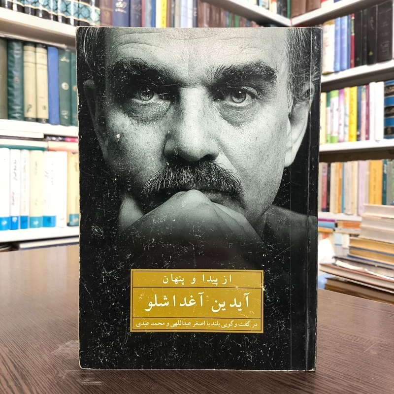 کتاب از پیدا و پنهان (گفت و گویی بلند با اصغر عبداللهی و محمد عبدی) نویسنده آیدین آغداشلو