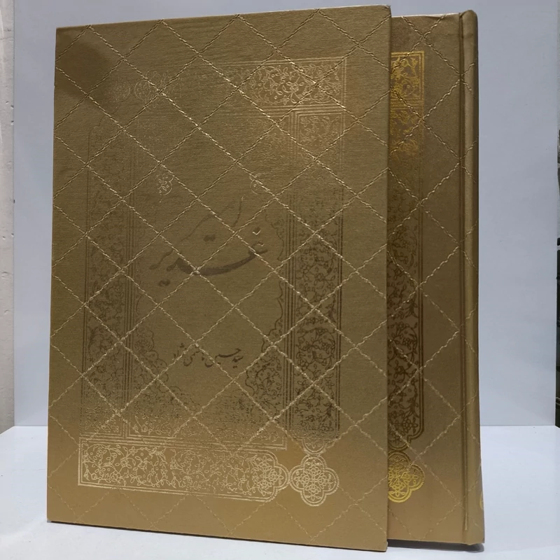 کتاب امیر غدیر شرحی نو برخطبه غدیر در قرآن و علی از زبان مخالفان نویسنده سید حسین هاشمی نژاد