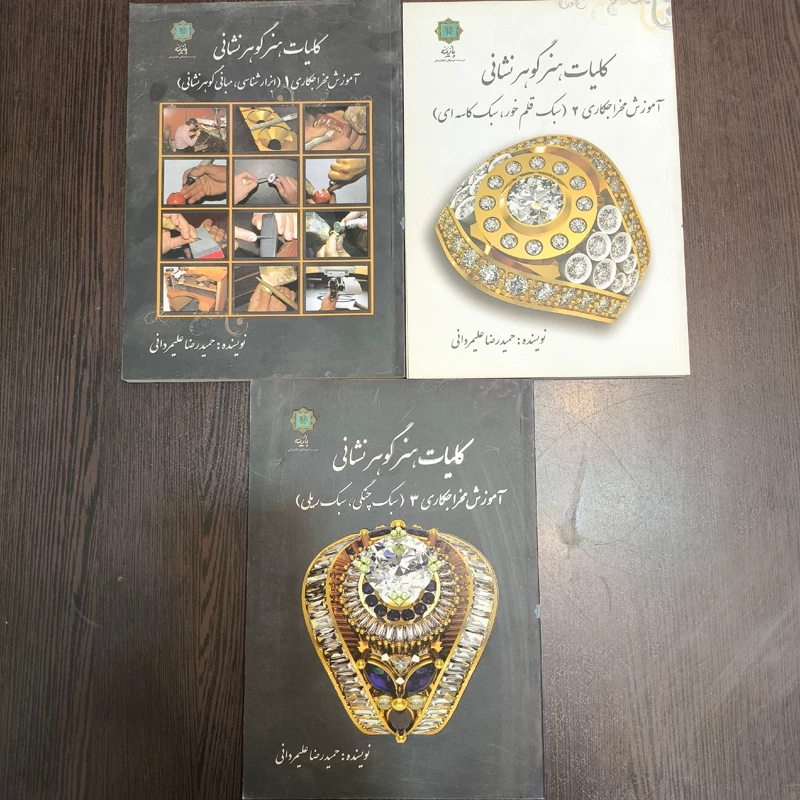 کتاب کلیات هنر گوهر نشانی 3 جلدی نویسنده حمیدرضا علیمردانی