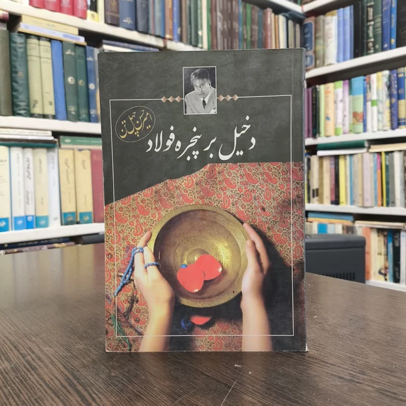کتاب دخیل برپنجره فولاد نویسنده امیرحسن چهل تن