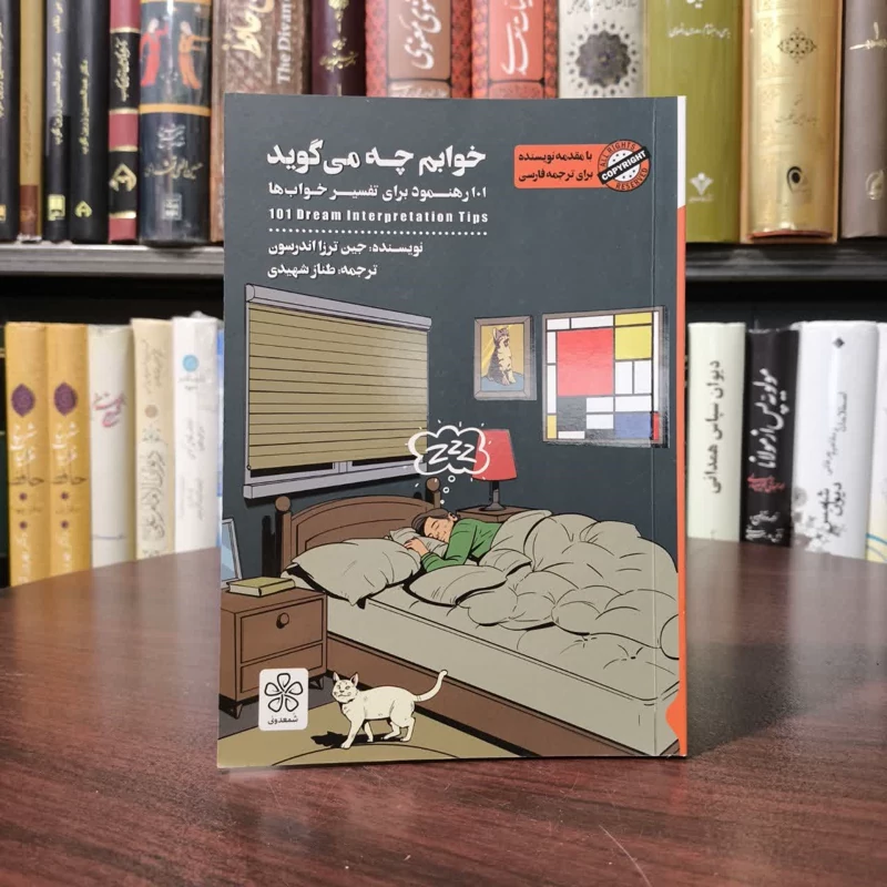 کتاب خوابم چه می گوید نویسنده جین ترزا اندرسون مترجم طناز شهیدی