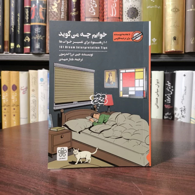 کتاب خوابم چه می گوید نویسنده جین ترزا اندرسون مترجم طناز شهیدی
