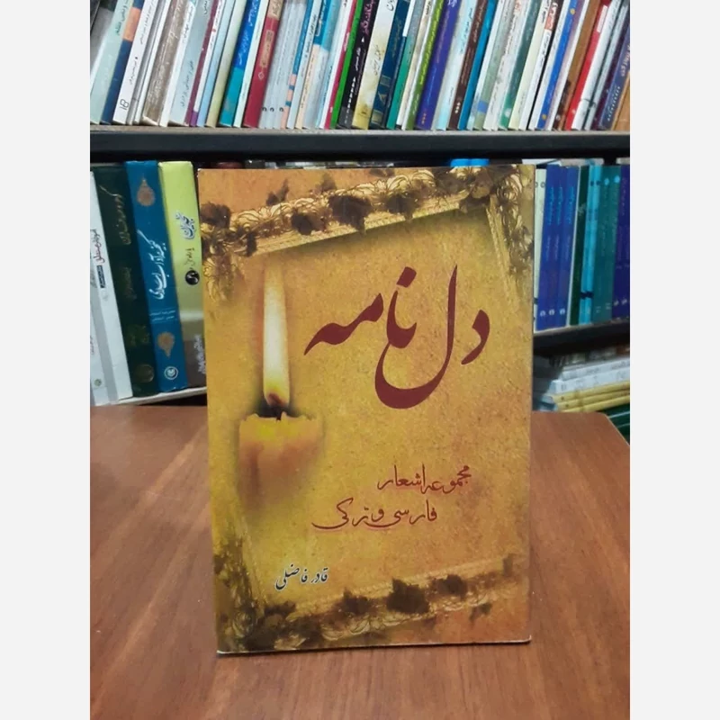 دیوان اشعار دلنامه نویسنده قادر فاضلی