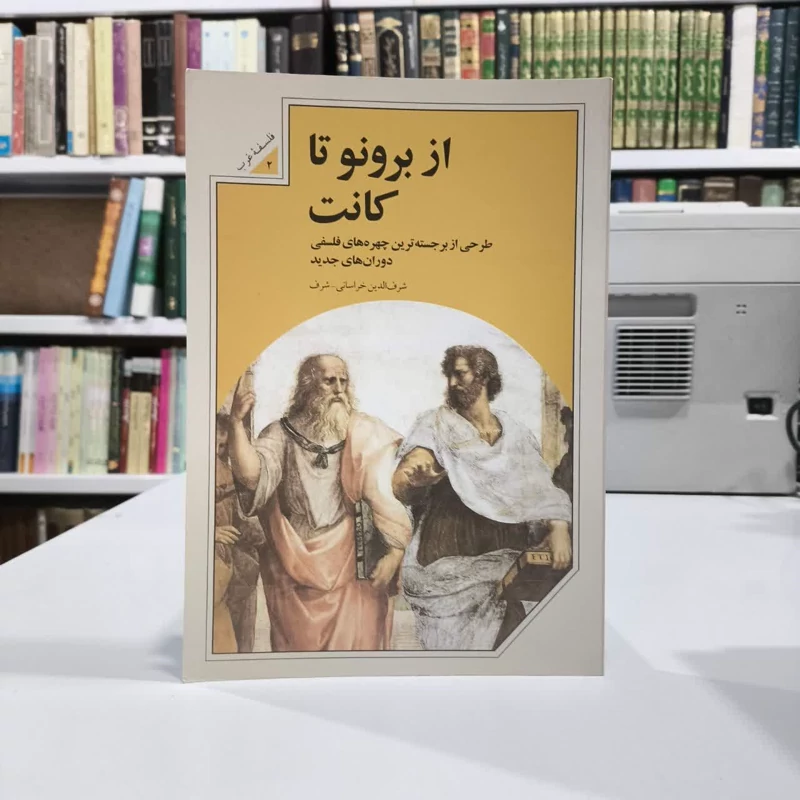 کتاب از برونو تا کانت نویسنده شرف الدین خراسانی
