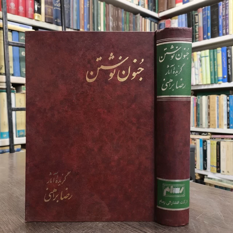 جنون نوشتن جنون نوشتن نویسنده رضا براهنی