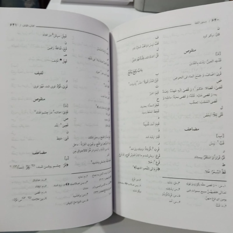 دستور اللغه (کتاب الخلاص)، اثر بدیع الزمان حسین بن ابراهیم بن احمد معروف به ادیب نطنزی