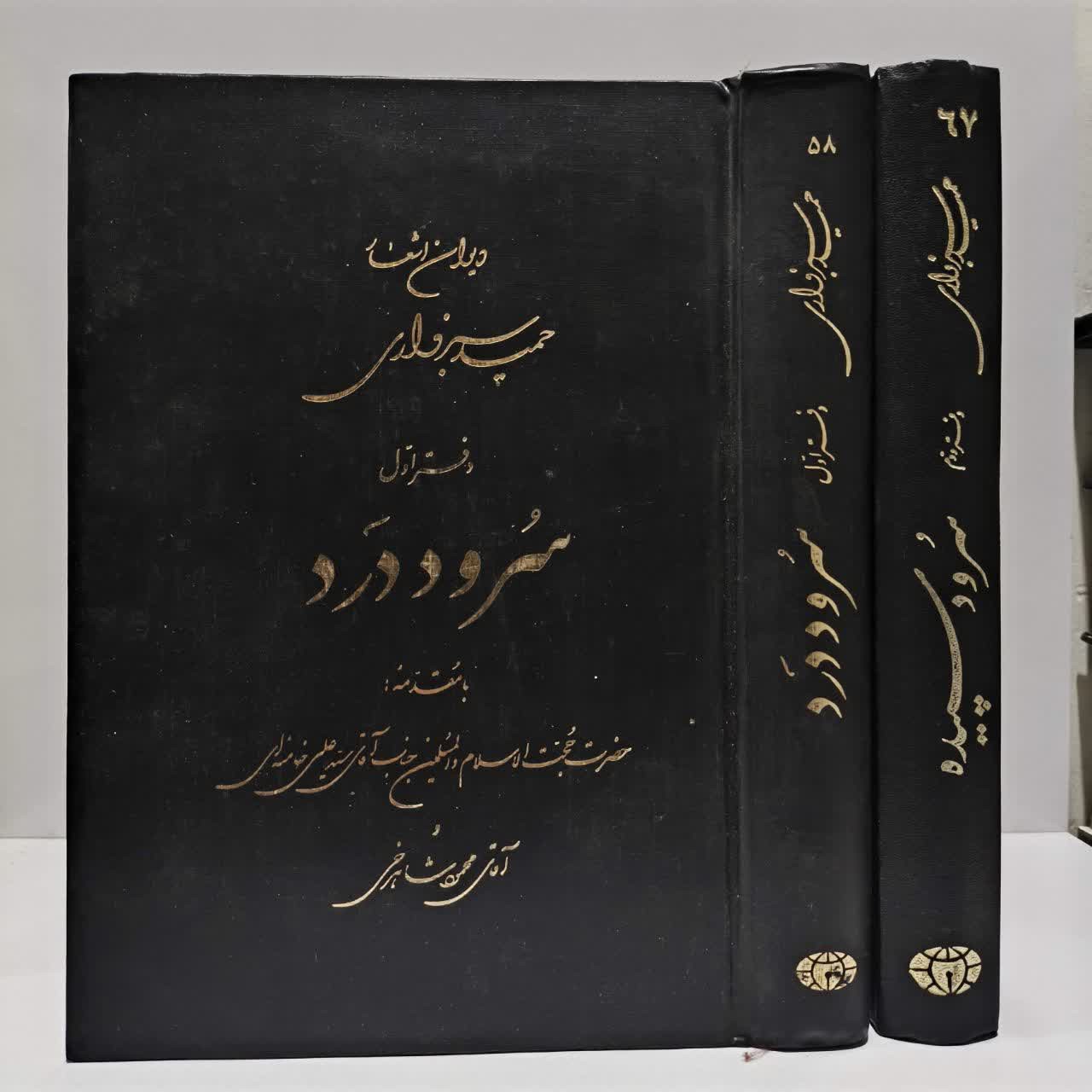 سرود درد دو جلدی نویسنده کتاب حمید سبزواری