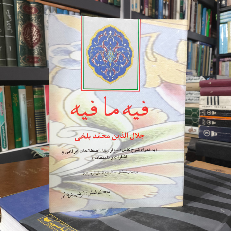 فیه ما فیه با شرح اصطلاحات عرفانی نویسنده جلال الدین محمد بلخی(مولانا) محقق زینب یزدانی